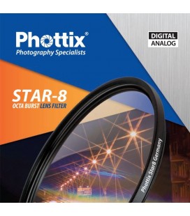 Phottix STAR-8 Octa Burst Lens Filter 52mm