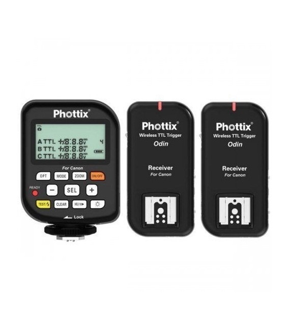 Phottix Odin TTL Flash Trigger Twin Pack For Canon