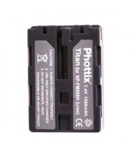 Phottix Li-on 1400mAh Rechargeable Battery NP-FM500H