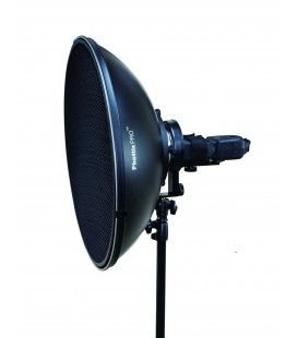 Phottix Beauty Dish MK II with Bowens Speed Ring (51cm, 20, Silver)