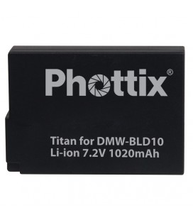 Phottix Li-on Rechargeable Battery DMW-BLD10 for Panasonic