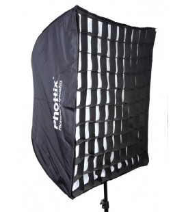 Phottix 70x70 cm Easy-Up Softbox with Grid Varos XS Combo Kit