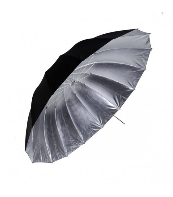 Phottix Para-Pro Reflective Umbrellas - Black exterior, Silver interior - 40 60 72