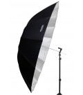 Phottix Para-Pro Reflective Umbrellas - Black exterior, Silver interior - 40 60 72